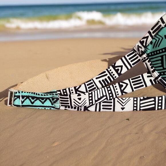 NEW Xhilaration Tribal Print Strapless Push Up Bikini Swim Top NWT Sz XS - Picture 7 of 15